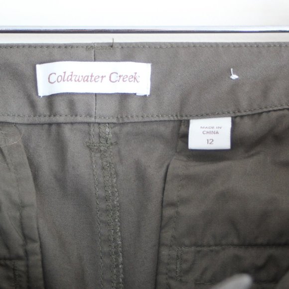 Capris Cargo Style, Coldwater Creek, Size 12 - Picture 2 of 4